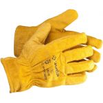 Фото  ЗУБР XL, кожаные, подкладка, перчатки рабочие 1135-XL Мастер