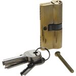 Фото ЗУБР 60 мм, 5-PIN, 5 шт., тип ключ-ключ, механизм цилиндровый 52101-60-1 купить в интернет-магазине МаксМастер.ру