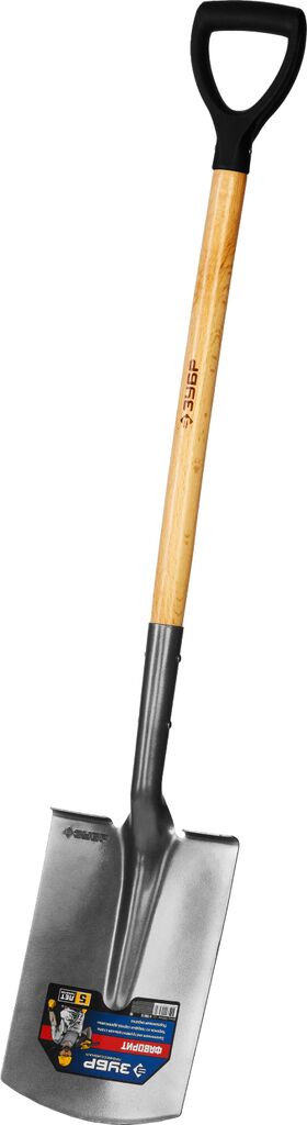 Фото  ЗУБР 260x190x1200 мм, деревянный черенок, лопата штыковая ФАВОРИТ 4-39513_z02 Профессионал