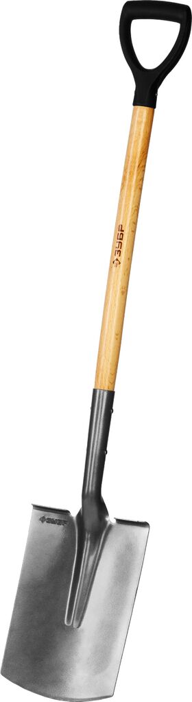 Фото  ЗУБР 260x190x1200 мм, деревянный черенок, лопата штыковая ФАВОРИТ 4-39513_z02 Профессионал