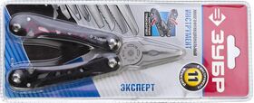 Фото ЗУБР 11 в 1, металлическая рукоятка 105 мм, многофункциональный инструмент 47760 купить в интернет-магазине МаксМастер.ру