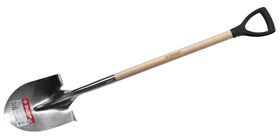 Фото  ЗУБР 290х210х1200 мм, из нержавеющей стали, деревянный черенок, с рукояткой, лопата штыковая 4-39430_z01
