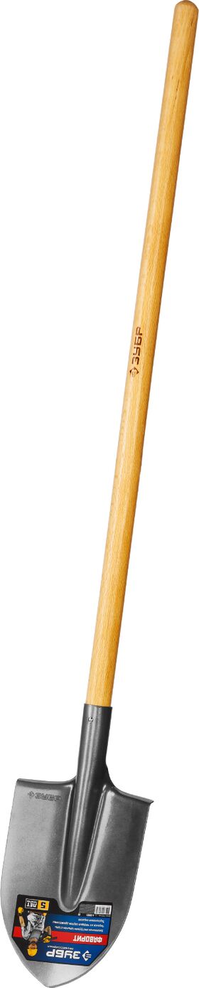 Фото  ЗУБР 290x205x1440 мм, деревянный черенок, лопата штыковая ФАВОРИТ 4-39501_z02 Профессионал