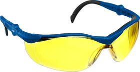 Фото  ЗУБР жёлтый, регулируемые дужки, очки защитные Прогресс 9 110311_z01