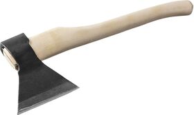Фото  1000 г., топор кованый ИЖ с прямым лезвием и деревянной рукояткой 2071-10