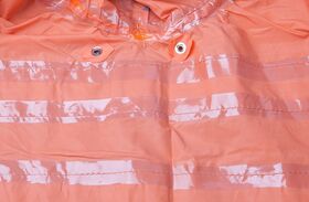 Фото  ЗУБР размер 52-54, оранжевый, светоотражающие полосы, плащ-дождевик 11617-52 Профессионал