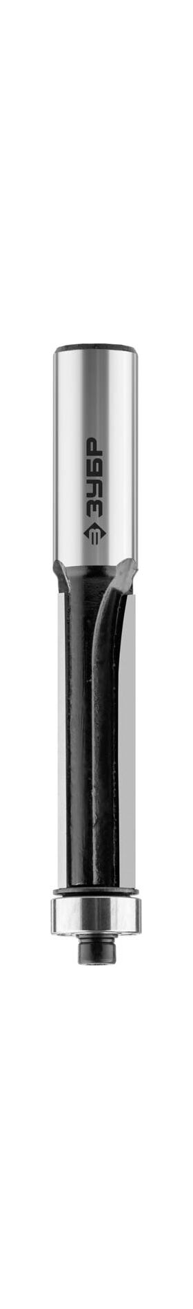 Фото  ЗУБР 12.7 x 38 мм, хвостовик 12 мм, фреза кромочная с нижним подшипником 28783-12.7-38-12 Профессионал
