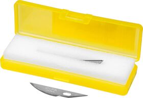 Фото OLFA 6 мм, лезвия закругленные для ножа OL-KB4-R/5 купить в интернет-магазине МаксМастер.ру