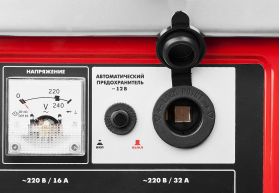 Фото ЗУБР 5/5.5 кВт, однофазный, синхронный, щеточный, генератор бензиновый ЗЭСБ-5500-ЭА Мастер купить в интернет-магазине МаксМастер.ру