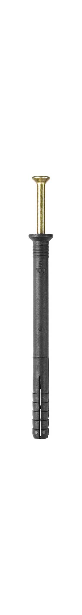 Фото  STAYER 100 x 8 мм, 1000 шт., дюбель-гвоздь полипропиленовый с потайным бортиком 30640-08-100