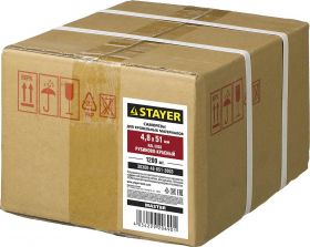 Фото  STAYER 51 х 4.8 мм, 1200 шт., RAL 3003 рубиново-красный, саморезы СКД кровельные для деревянной обрешетки 30300-48-051-3003 Master