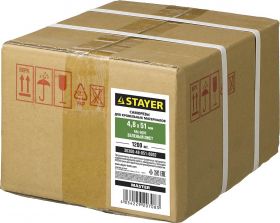 Фото  STAYER 51 х 4.8 мм, 1200 шт., RAL 6002 зеленый лист, саморезы СКД кровельные для деревянной обрешетки 30300-48-051-6002 Master