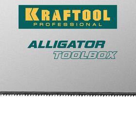 Фото  KRAFTOOL 13 TPI, 350 мм, ножовка (пила) Alligator Toolbox 13 15227-35