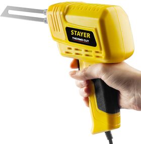 Фото STAYER 220 В, 75Вт, 2 ножа, прибор для резки монтажной пены Thermo Cut 45255-H2 купить в интернет-магазине МаксМастер.ру