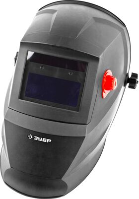 Фото  ЗУБР затемнение 4/9-13, сменные Li батареи, маска сварщика с автоматическим светофильтром 11075 Мастер