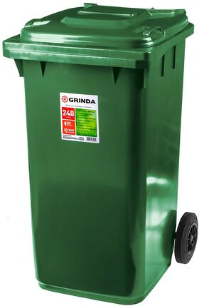 Фото  GRINDA 240 л, мусорный контейнер с колёсами МК-240 3840-24