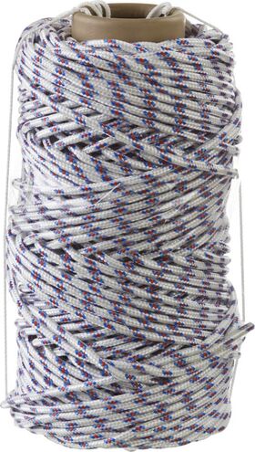Фото  СИБИН 100 м,  6 мм, 16-прядный, 320 кгс, фал плетёный полипропиленовый с сердечником 50215-06