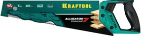 Фото  KRAFTOOL 7 TPI, 400 мм, ножовка универсальная Alligator Universal 7 15004-40_z01