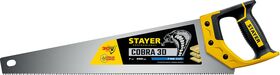 Фото  STAYER 7 TPI, 450 мм, ножовка универсальная (пила) COBRA 3D 1512-45_z01 Professional