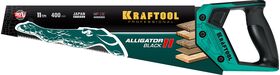 Фото  KRAFTOOL 11 TPI, 400 мм, ножовка для точного реза Alligator Black 11 15205-40