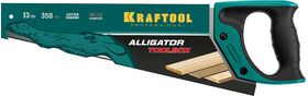 Фото  KRAFTOOL 13 TPI, 350 мм, ножовка (пила) Alligator Toolbox 13 15227-35