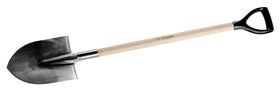 Фото  ЗУБР 290х205х1200 мм, из нержавеющей стали, деревянный черенок, с рукояткой, лопата штыковая 4-39402_z01