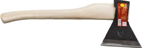 Фото  1000 г., топор кованый ИЖ с прямым лезвием и деревянной рукояткой 2071-10