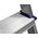 Фото  СИБИН число ступеней 2, алюминий, максимальная нагрузка 150 кг, лестница-стремянка двухсторонняя 38825-02