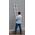 Фото  СИБИН число ступеней 9, алюминий, максимальная нагрузка 150 кг, лестница приставная алюминиевая 38834-09